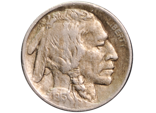 1913-S Buffalo Nickel Type 2 - XF45+ - Key Date And Mint - 1913 S Indian Head Nickel Type 2 1913 S Type Two 1913S Nickel - Rare