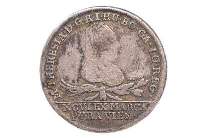 Rare 1775 15 Kreuzers Maria Theresia - Austrian Partition of Poland - 1700s Coins - 15 Krajcorow Galica Poland
