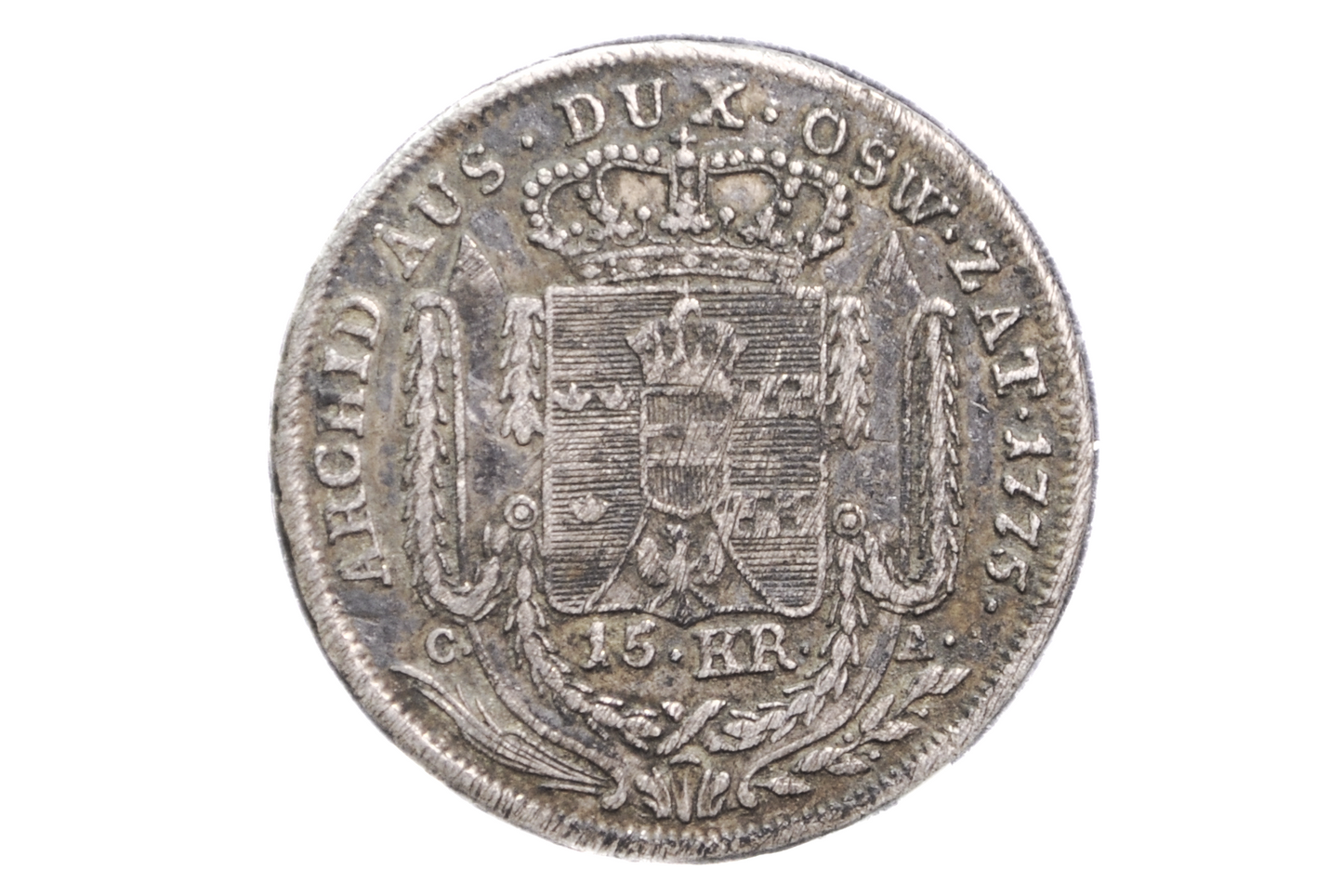 Rare 1775 15 Kreuzers Maria Theresia - Austrian Partition of Poland - 1700s Coins - 15 Krajcorow Galica Poland
