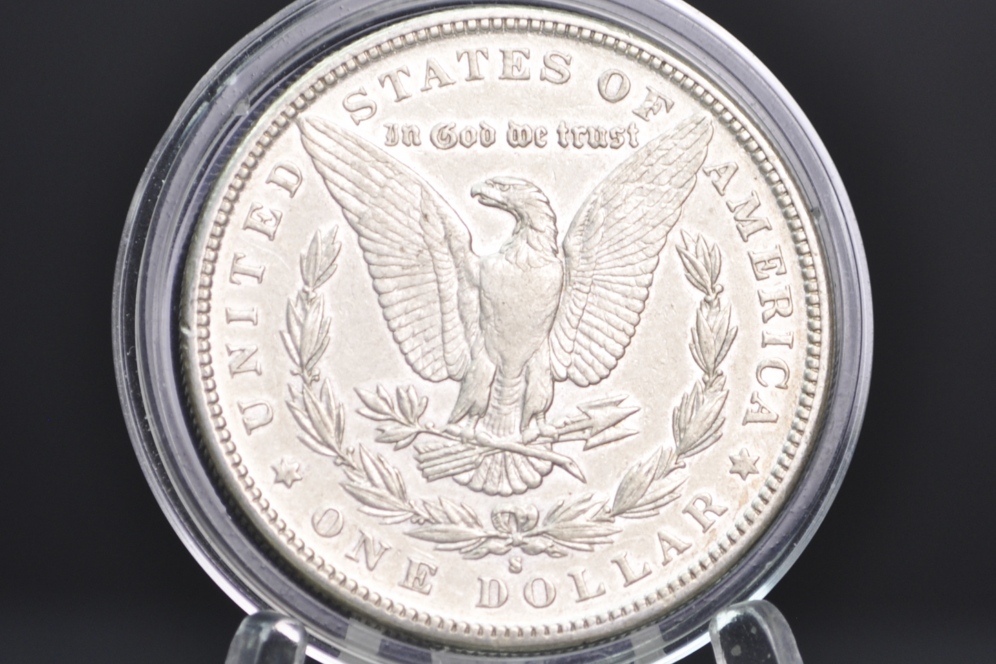 1885-S Morgan Silver Dollar - AU Details, Tough Date! - 1885 S Morgan Dollar Silver Dollar 1885S - Low Mintage Date