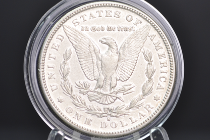 1885-S Morgan Silver Dollar - AU Details, Tough Date! - 1885 S Morgan Dollar Silver Dollar 1885S - Low Mintage Date
