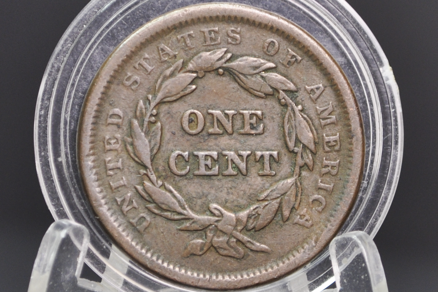 1840 Large Cent, Large Date Variety - VF+ - 1840 Braided Hair Cent - 1840 US Cent, Braided Hair 1839 to 1857