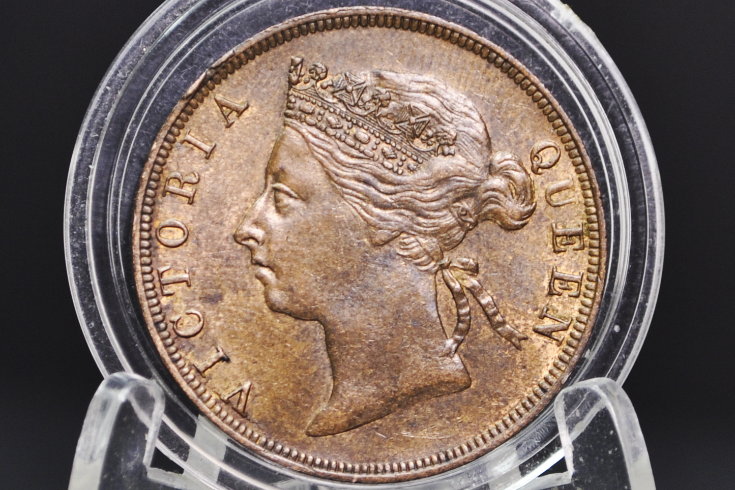 Rare 1894 Honduras 1 Cent - Uncirculated - British Honduras Coin Queen Victoria - Only 50K Made! Very Rare!!!