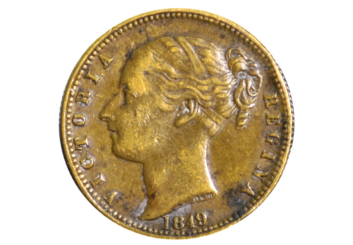 Rare 1849 Cumberland Jack Token - 1837 Reverse - XF/AU Condition - To Hanover