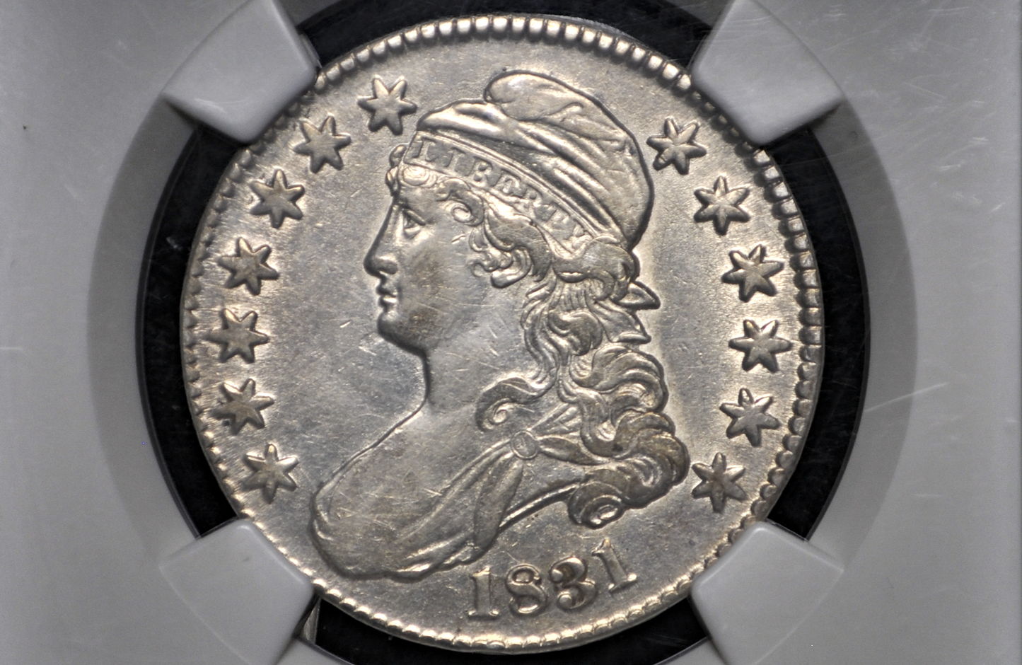 1831 Capped Bust Half Dollar - XF Details, Cleaned, NGC - 1831 Half Dollar US Half Dollar 1831 Silver Half Dollar - Early American Coin