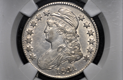 1831 Capped Bust Half Dollar - XF Details, Cleaned, NGC - 1831 Half Dollar US Half Dollar 1831 Silver Half Dollar - Early American Coin