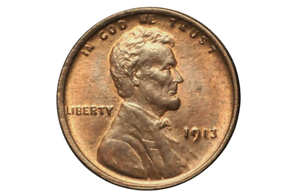 1913 Wheat Penny - Choose by Grade - Early Date - 1913-P Wheat Cent - Philadelphia Mint - Wheat Ear Cent 1913 - WW1 Era Coin