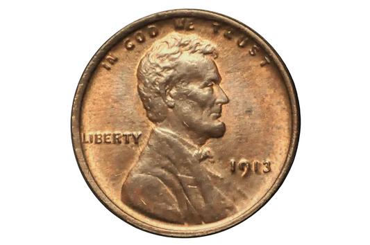 1913 Trigo Penny - Elegir por Calidad - Fecha Temprana - 1913-P Centavo Trigo - Casa de la Moneda de Filadelfia - Centavo Espiga de Trigo 1913 - Moneda de la Era de la Primera Guerra Mundial