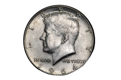Double-Sided 1964 Kennedy Half Dollar "Heads" Every Time - The "Never Lose" Coin: 1964 Silver Kennedy Double-Header