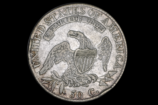 1817 Capped Bust Half Dollar - VF Detail - Great Date - 1817 Half Dollar US Half Dollar 1817, Rare Early Half, Low Mintage Date (Copy)