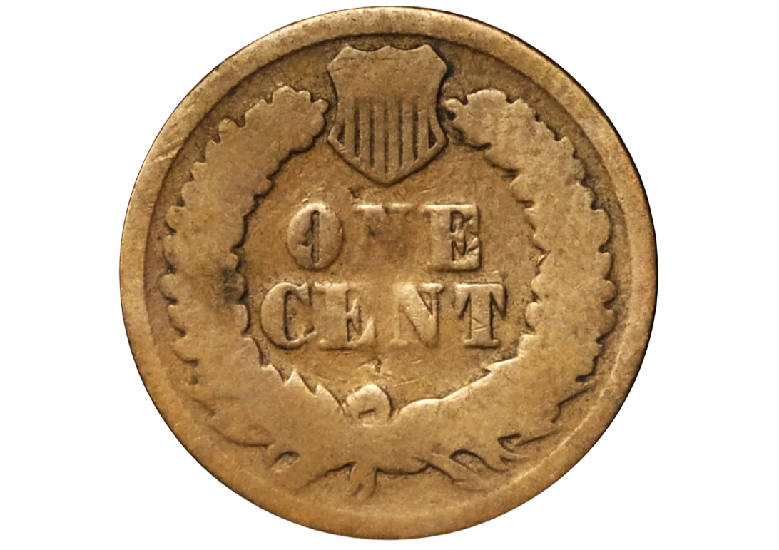 1877 Indian Head Penny - AG - The Key Date - 1877 US 1 Cent