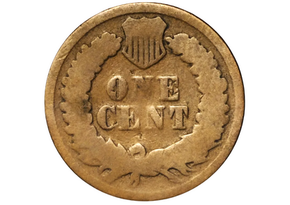 1877 Indian Head Penny - AG - The Key Date - 1877 US 1 Cent