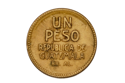 1923 1 Peso Guatemala - Republic of Guatemala Coin - Guatemala Peso