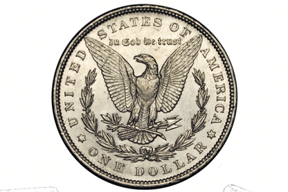 1893 Morgan Dollar - AU Grade/Condition, Authentic - 1893 P Morgan Silver Dollar 1893P Silver Dollar 1893 - Tough Date