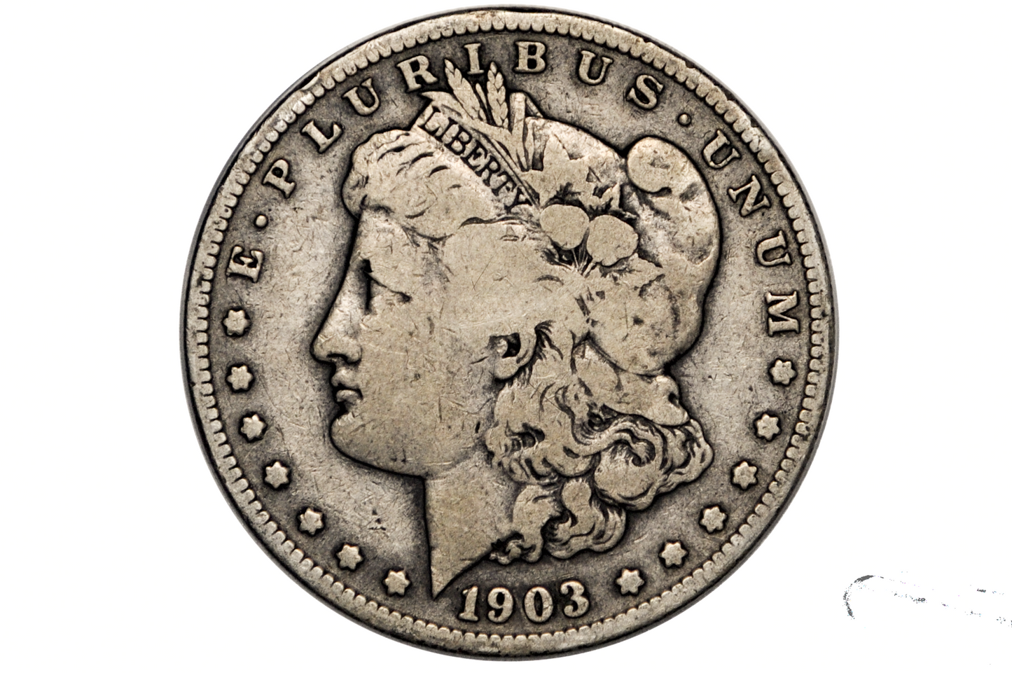 1903-S Morgan Silver Dollar - VG/F Grade / Condition, San Francisco Mint 1903 Morgan Dollar 1903 S Silver Dollar 1903 S Rarer Date