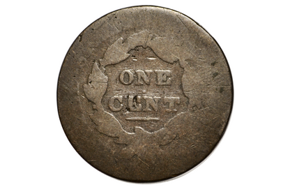 1828 Brothel Token Made From U.S. Large Cent "ONE C*NT" - Old US Whorehouse Penny