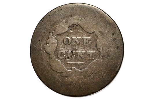 1828 Brothel Token Made From U.S. Large Cent "ONE C*NT" - Old US Whorehouse Penny