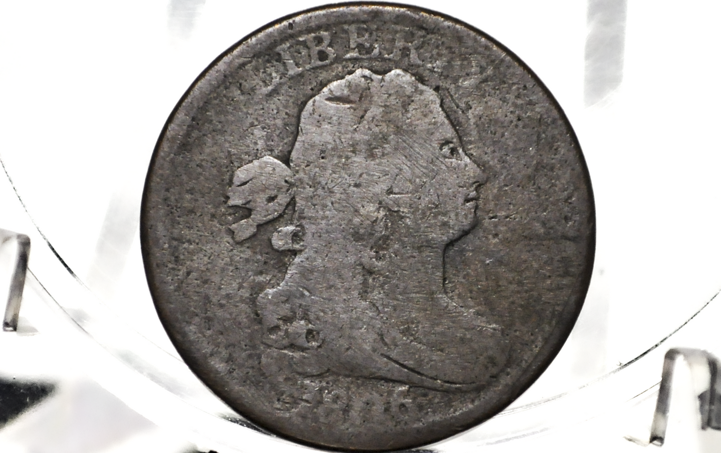 1806 Half Cent Small 6 Stemless - AG - 1806 Draped Bust Half Cent Small Six No Stems - Great Collection Addition