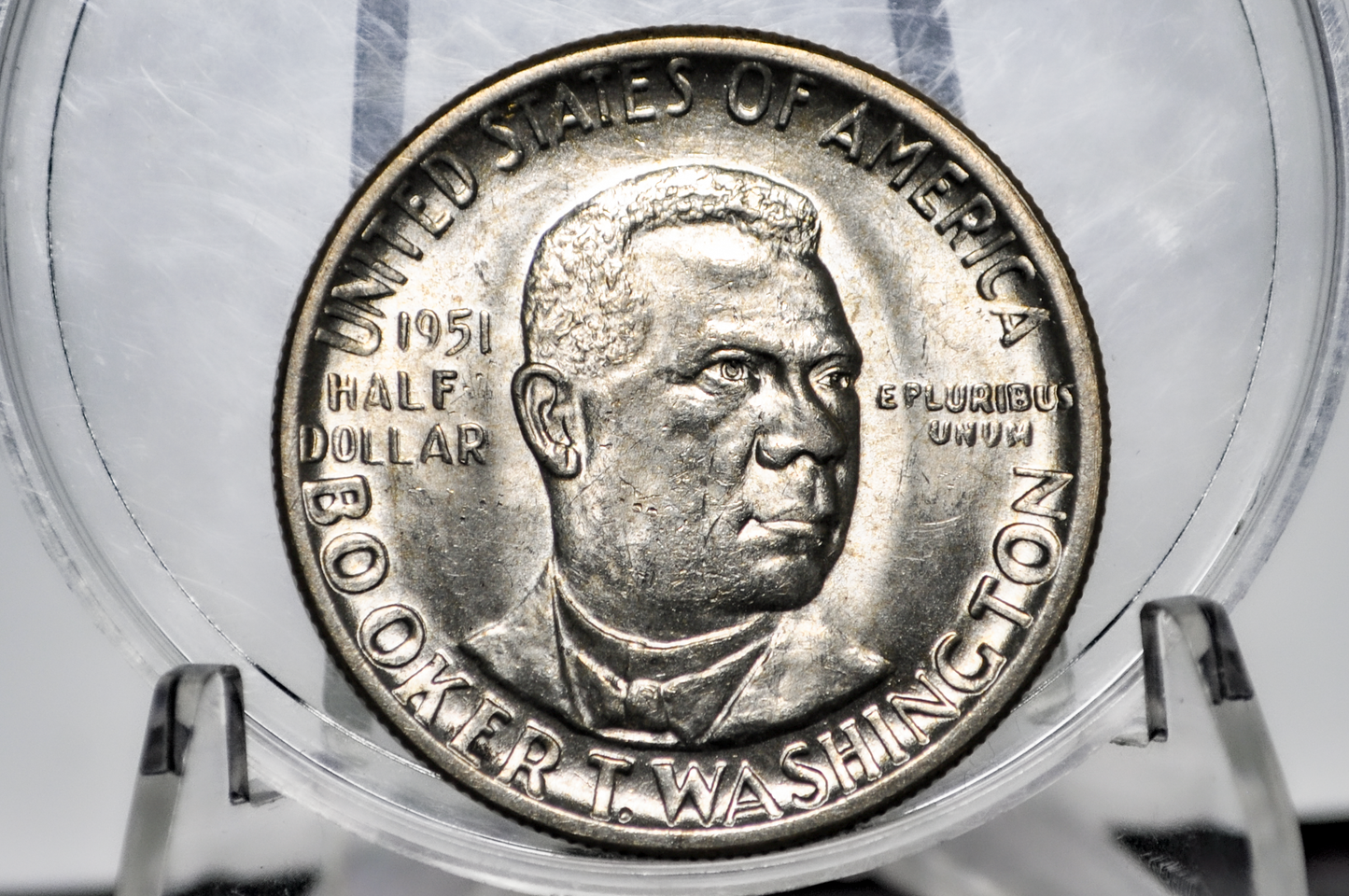 1946-1951 Booker T Washington Commemorative Half Dollar - Varying Grades - Booker T Washington Silver Commemorative Half Dollars