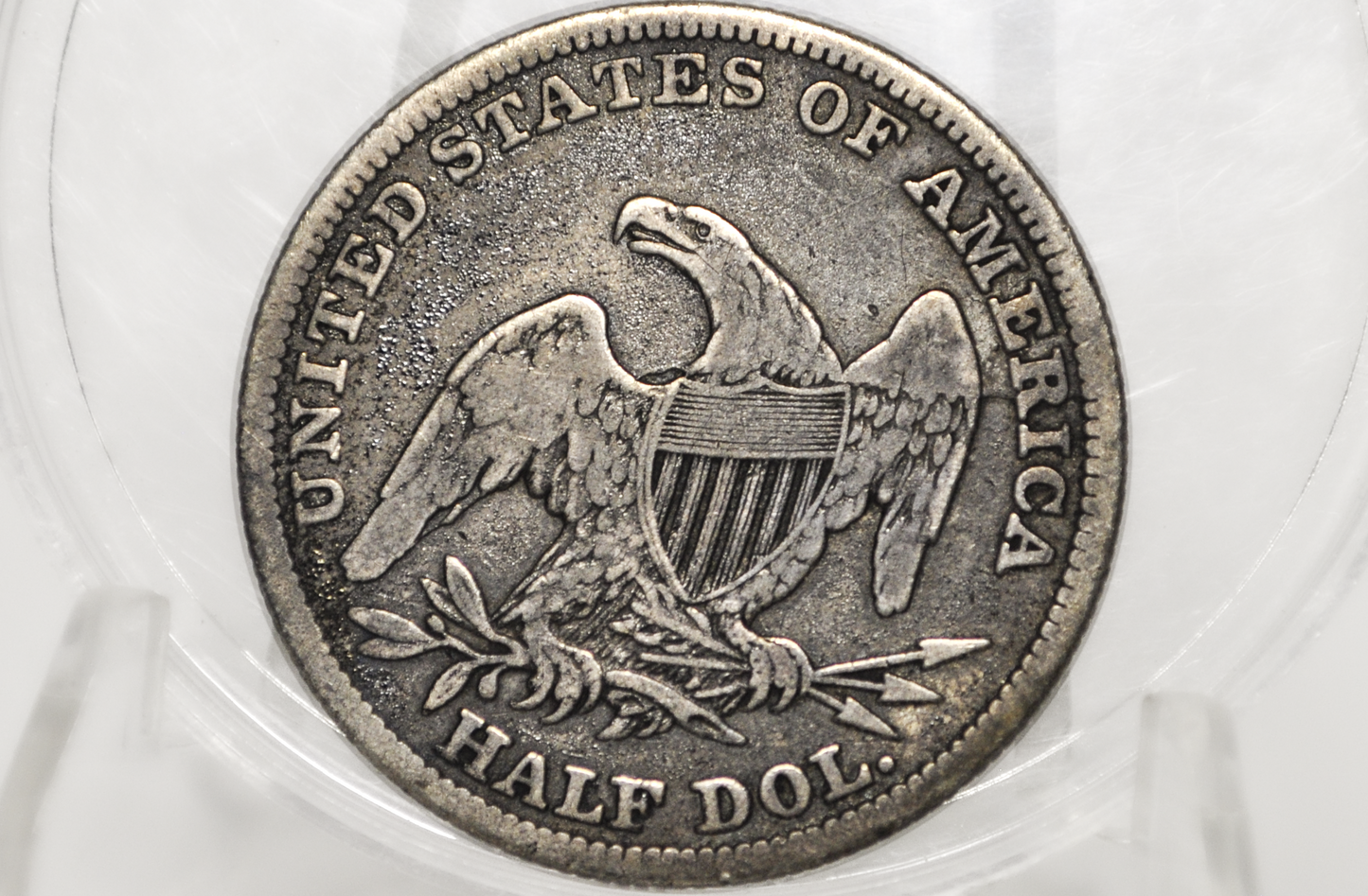 1838 Capped Bust Half Dollar - VF Detail, Scratched; Great Coin - 1838 Half Dollar US Half Dollar 1838 Early American Coin