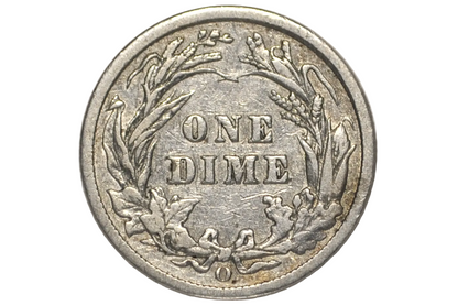 1903-O Barber Silver Dime - VF - 1903 O Barber Dime 1903O Silver Dime 1903