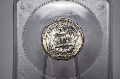 PCGS Rattler 1942 Washington Quarter MS65 - 1980's PCGS Holder - 1942 Quarter MS65 (Copy)