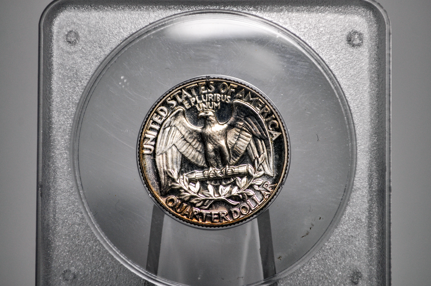 PCGS Rattler 1952 Washington Quarter PF65 - 1980's PCGS Holder - 1952 Proof Quarter PCGS Certified