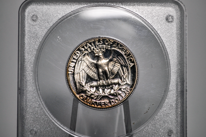 PCGS Rattler 1952 Washington Quarter PF65 - 1980's PCGS Holder - 1952 Proof Quarter PCGS Certified