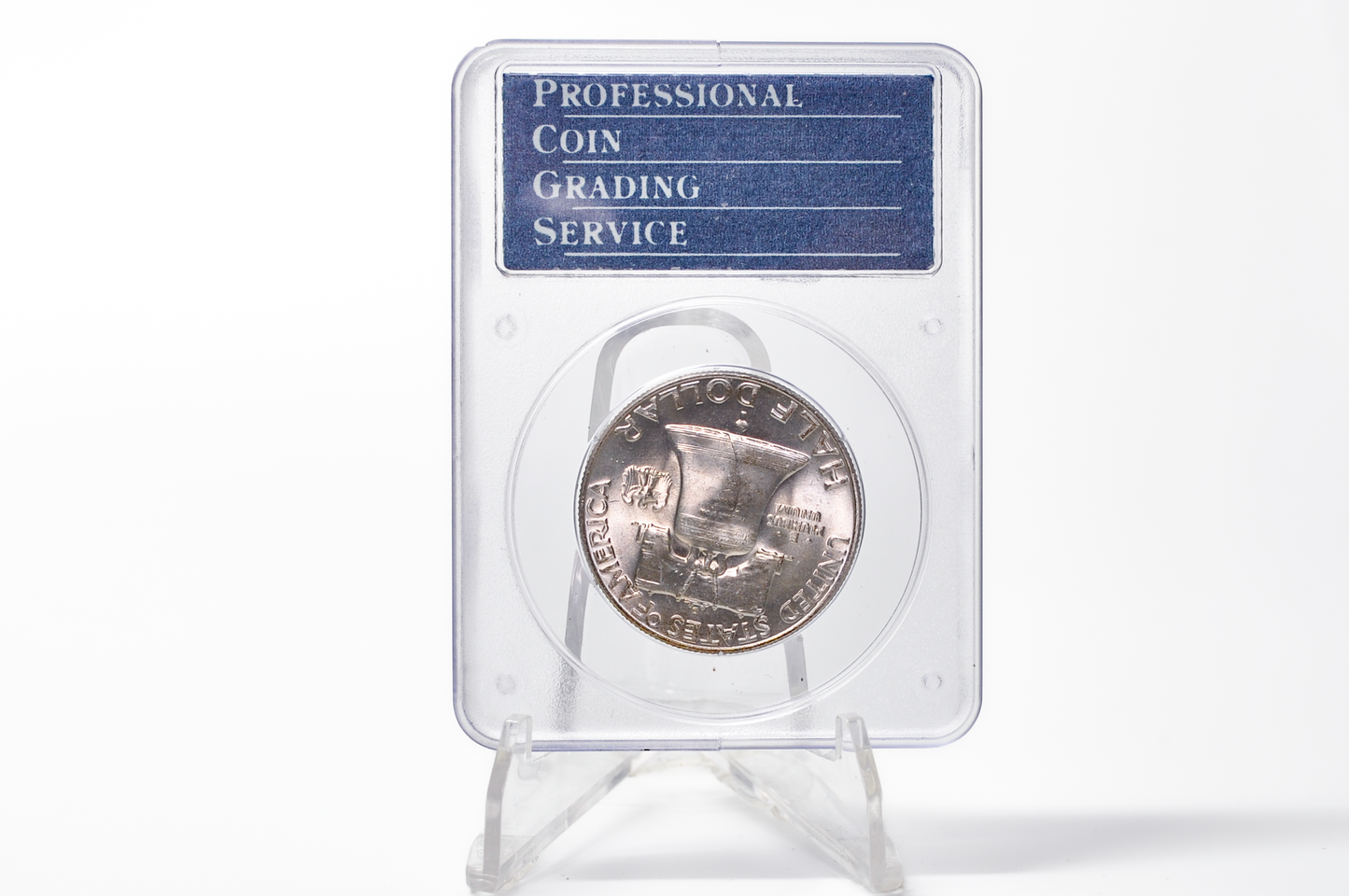 PCGS Rattler 1953-D Franklin Half MS65 - 1980's PCGS Holder - 1953D Half Dollar PCGS Certified