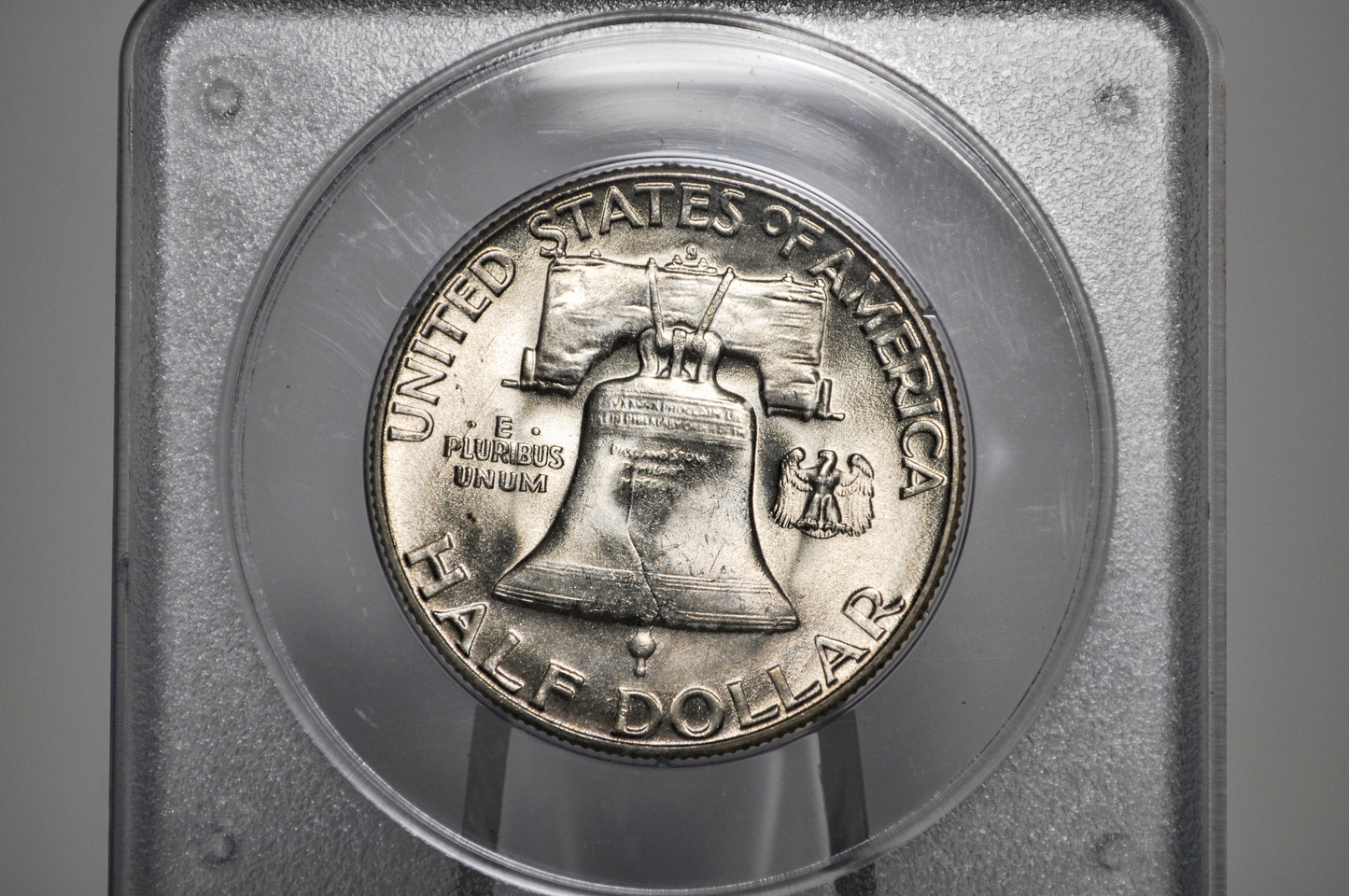 PCGS Rattler 1953-S Franklin Half MS65 - 1980's PCGS Holder - 1953S Half Dollar PCGS Certified