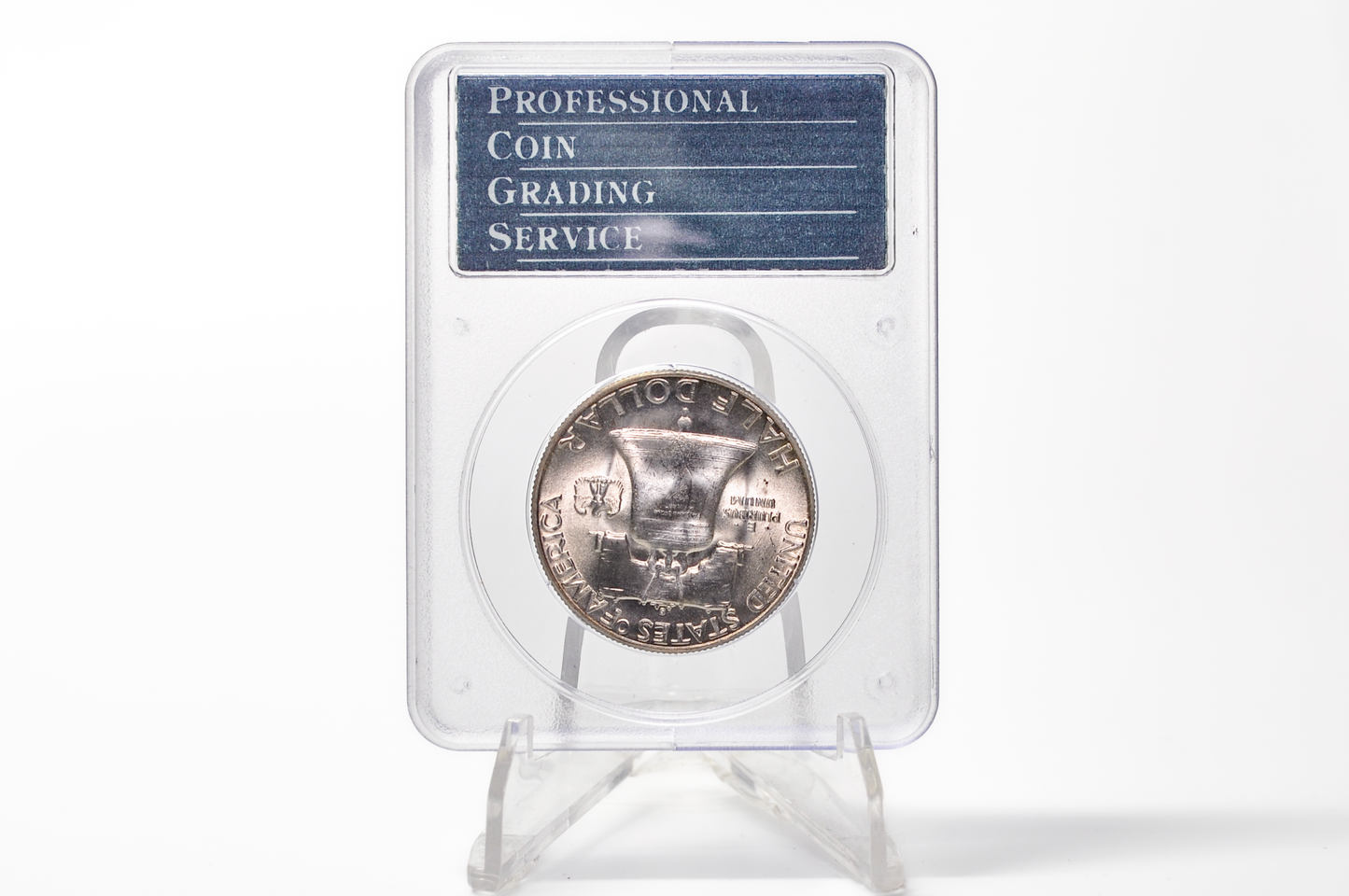 PCGS Rattler 1953-S Franklin Half MS65 - 1980's PCGS Holder - 1953S Half Dollar PCGS Certified