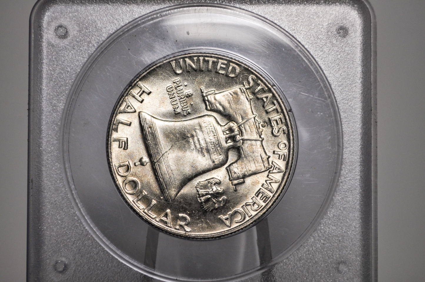PCGS Rattler 1954-D Franklin Half MS65 - 1980's PCGS Holder - 1954D Half Dollar PCGS Certified