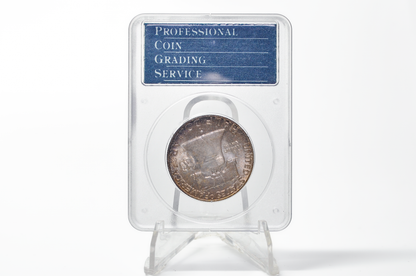 PCGS Rattler 1956 Franklin Half MS65 - 1980's PCGS Holder - 1956 Half Dollar PCGS Certified