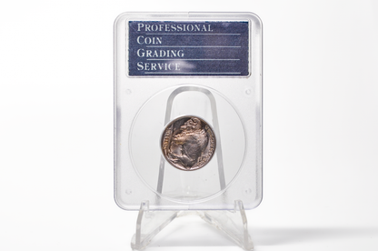PCGS Rattler 1936 Buffalo Nickel MS65 - 1980's PCGS Holder - 1936 Nickel PCGS Certified
