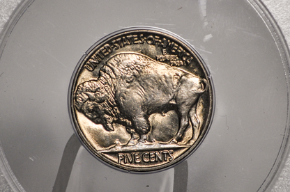 PCGS Rattler 1936 Buffalo Nickel MS65 - 1980's PCGS Holder - 1936 Nickel PCGS Certified