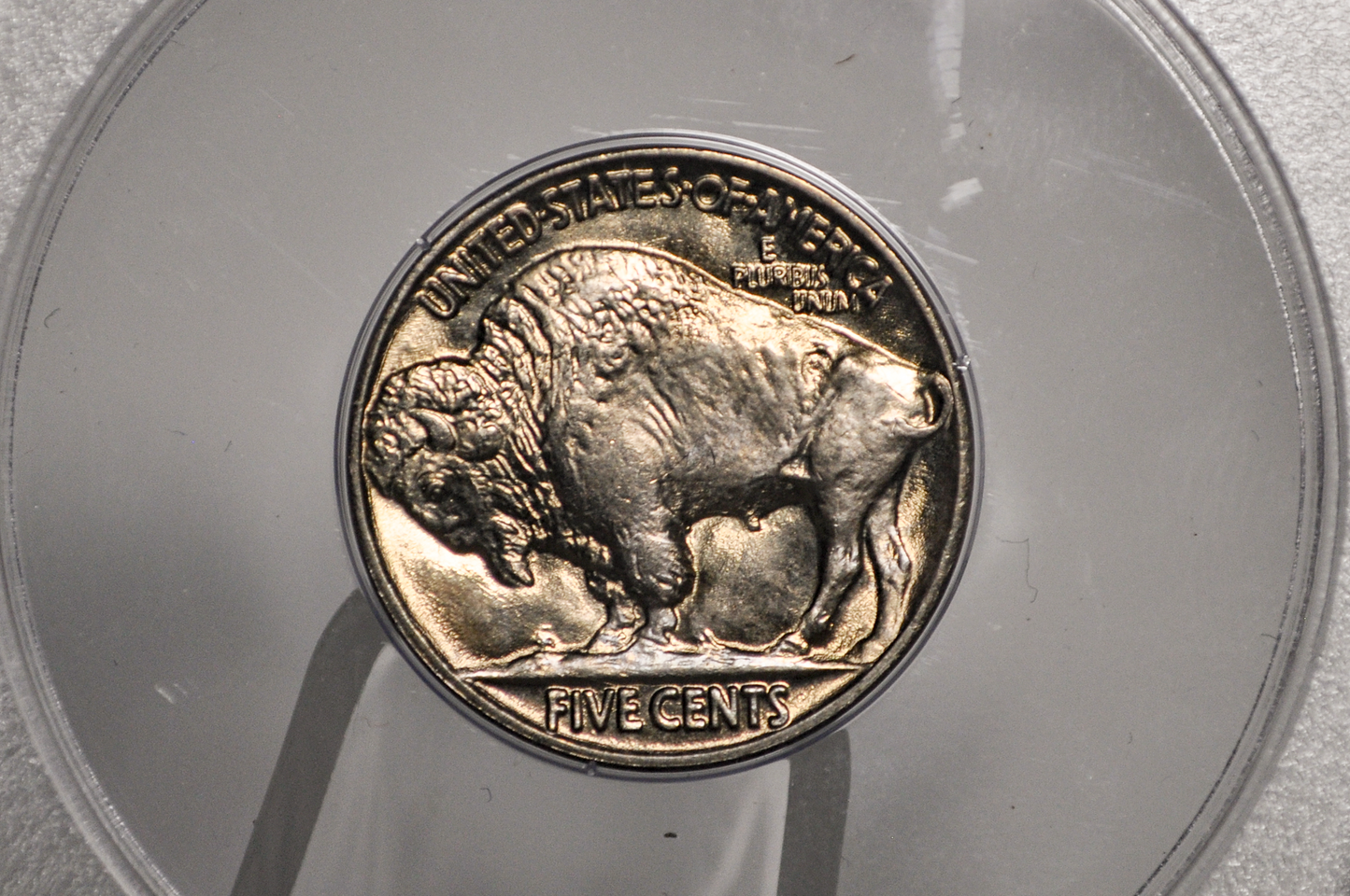 PCGS Rattler 1936 Buffalo Nickel MS65 - 1980's PCGS Holder - 1936 Nickel PCGS Certified