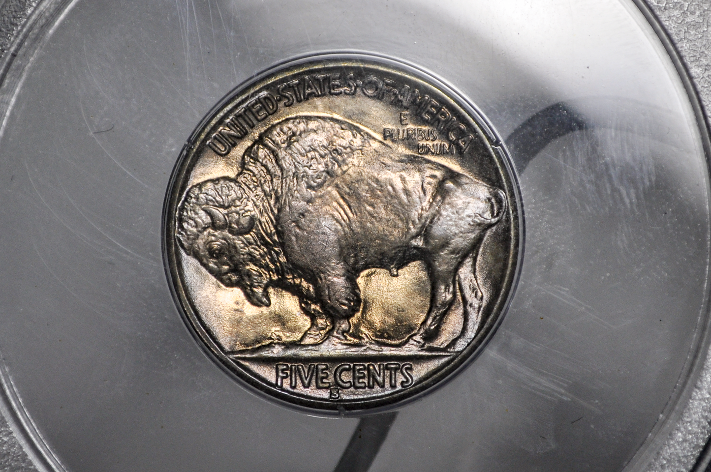 PCGS Rattler 1937-S Buffalo Nickel MS65 - 1980's PCGS Holder - 1937S Nickel PCGS Certified