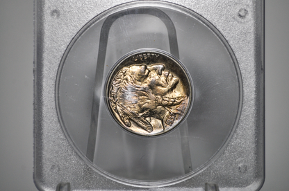 PCGS Rattler 1937-S Buffalo Nickel MS65 - 1980's PCGS Holder - 1937S Nickel PCGS Certified