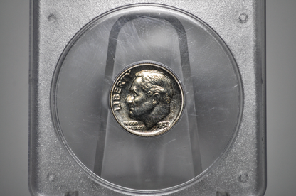 PCGS Rattler 1952 Proof Dime PF66 - 1980's PCGS Holder - 1952 Dime PCGS Certified
