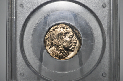 SCARCE Gen 2.2 Teal OGH PCGS 1938-D Buffalo Nickel MS65 - Dec 1989 - Jan 1990 (1 Month) PCGS Holder - 1938D Nickel PCGS Certified