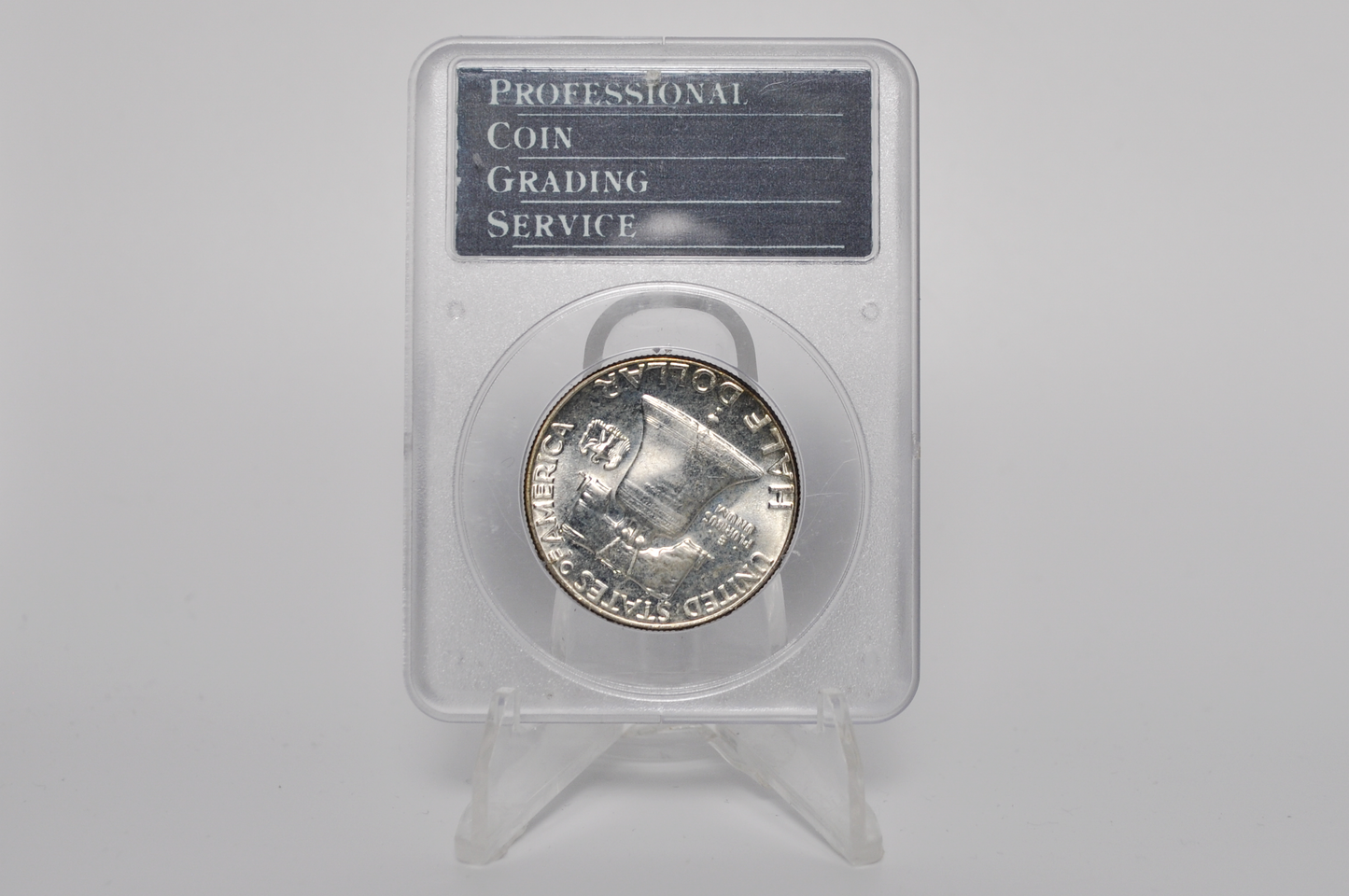 PCGS Rattler 1962 Franklin Half MS65 - 1980's PCGS Holder - 1962 Half Dollar PCGS Certified