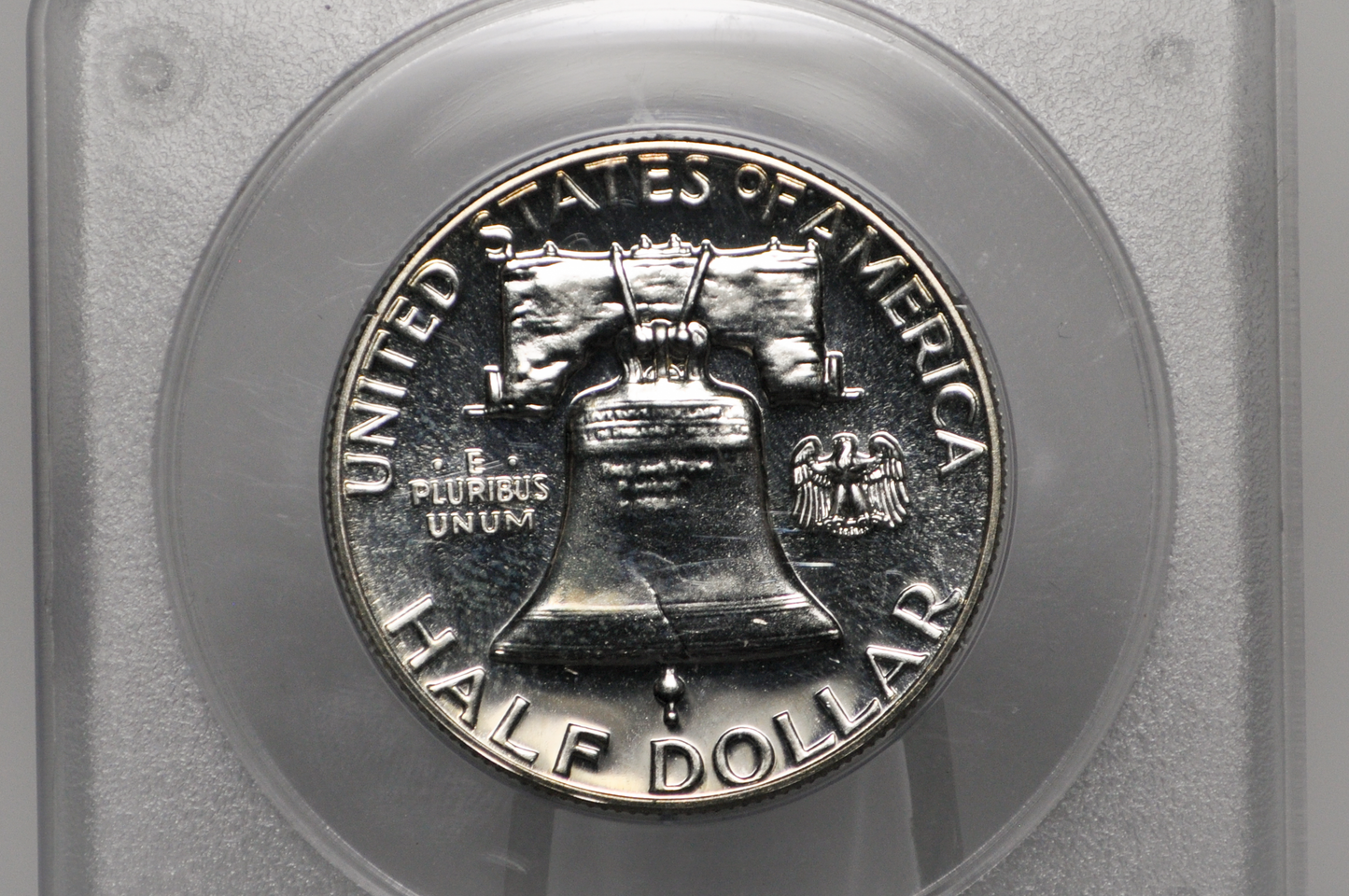 PCGS Rattler 1962 Franklin Half PF66 - 1980's PCGS Holder - 1962 Proof Half Dollar PCGS Certified
