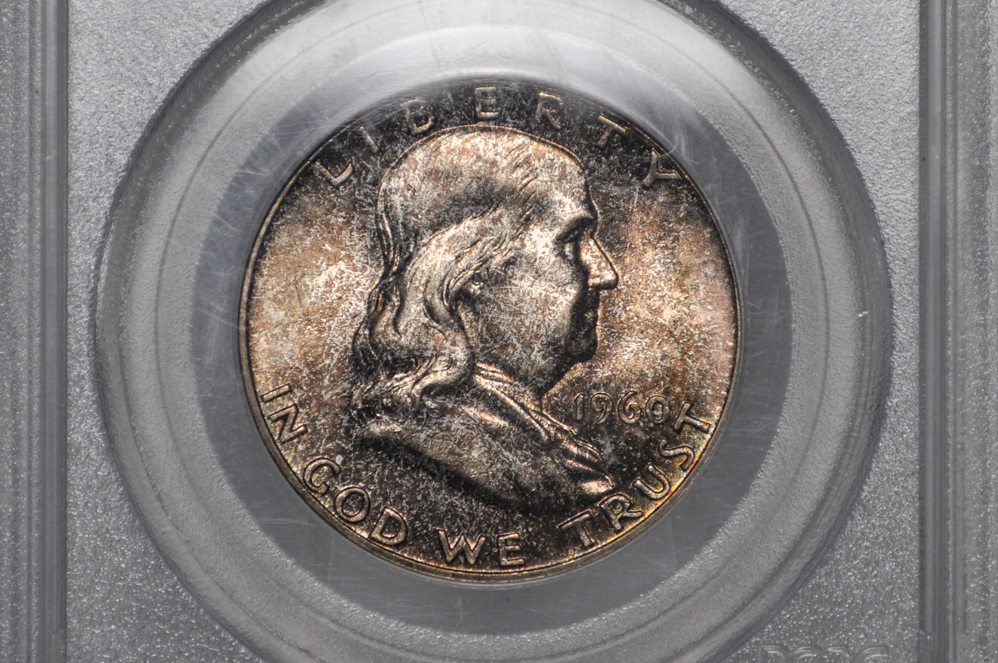 Consecutive Pair: 1960 Franklin Half Dollars PCGS MS65FBL – Vintage Gen 3 Green Label Slabs – Sequential Cert Numbers