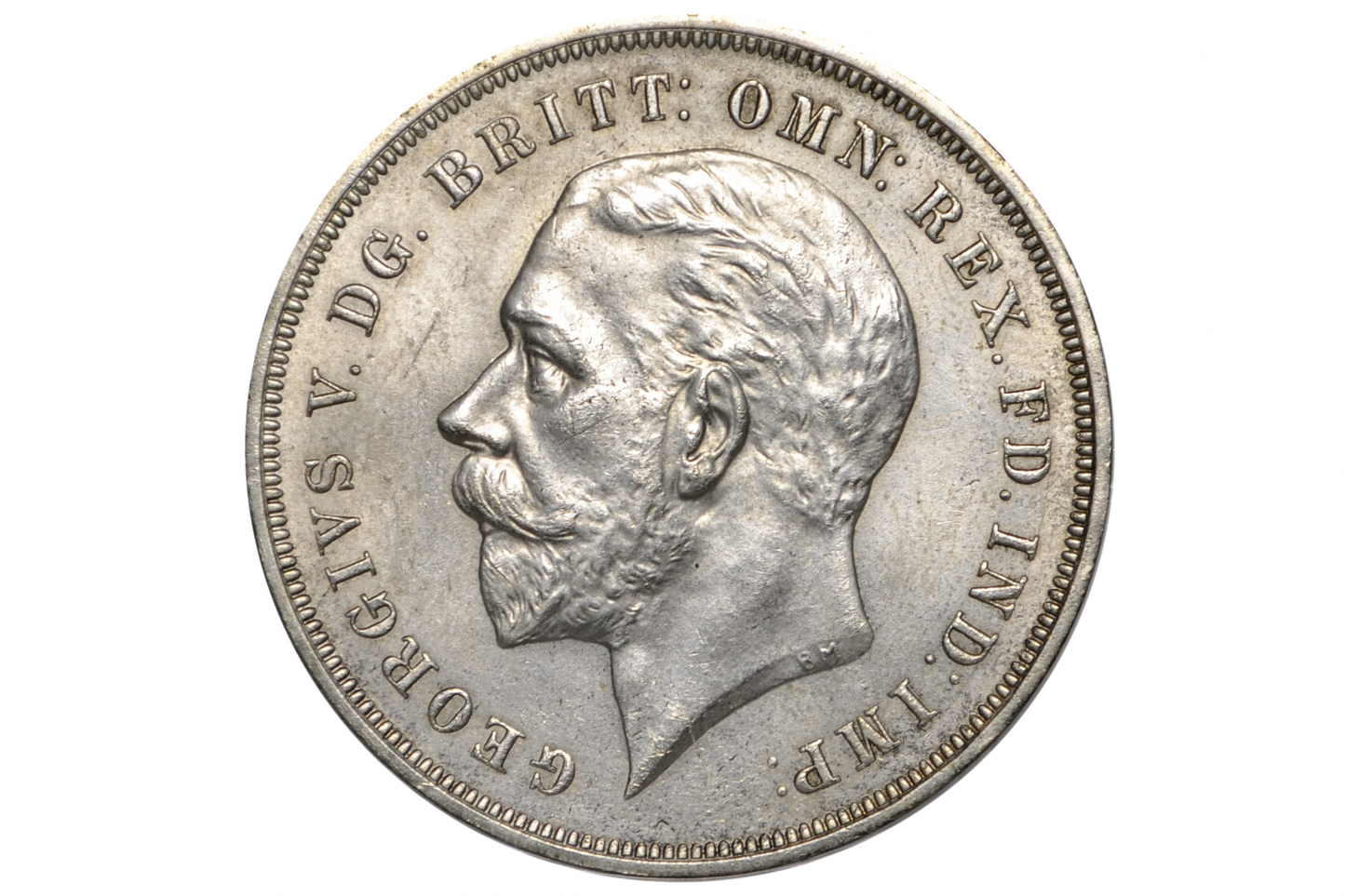 1935 Great Britain George V Silver Jubilee "Rocking Horse" Crown - Raw Choice Uncirculated - Art Deco Masterpiece