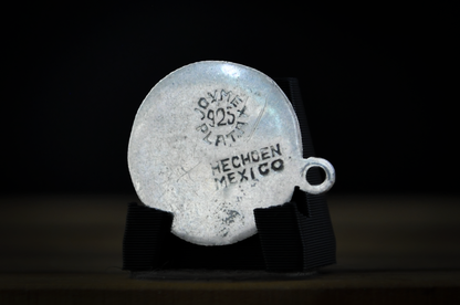 Vintage Sterling Joy Mex Plata Silver Mayan/Aztec Calendar Charm - Stamped and Tested Sterling Silver - Made in Mexico