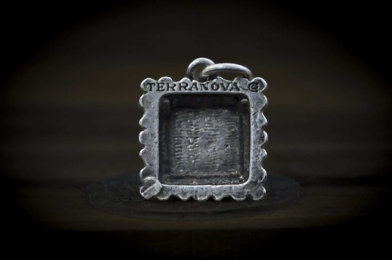 Terranova Sterling Silver Tiny Articulated Engagement Ring with Box Charm - Tested Sterling Silver - Proposal Charm
