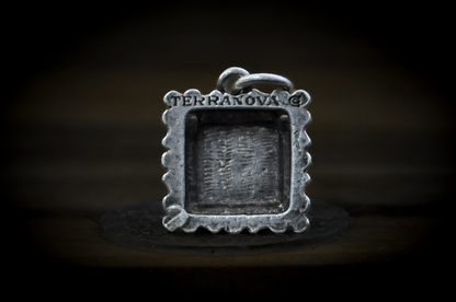 Terranova Sterling Silver Tiny Articulated Engagement Ring with Box Charm - Tested Sterling Silver - Proposal Charm