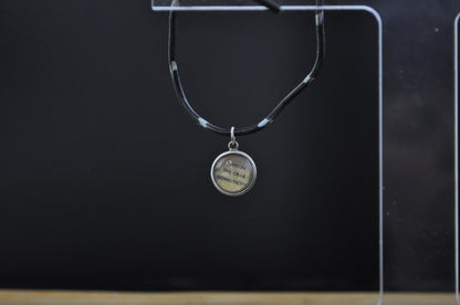 Sterling Silver Lucite Cancer Pendant - Tested Sterling Silver - Astrology Pendant