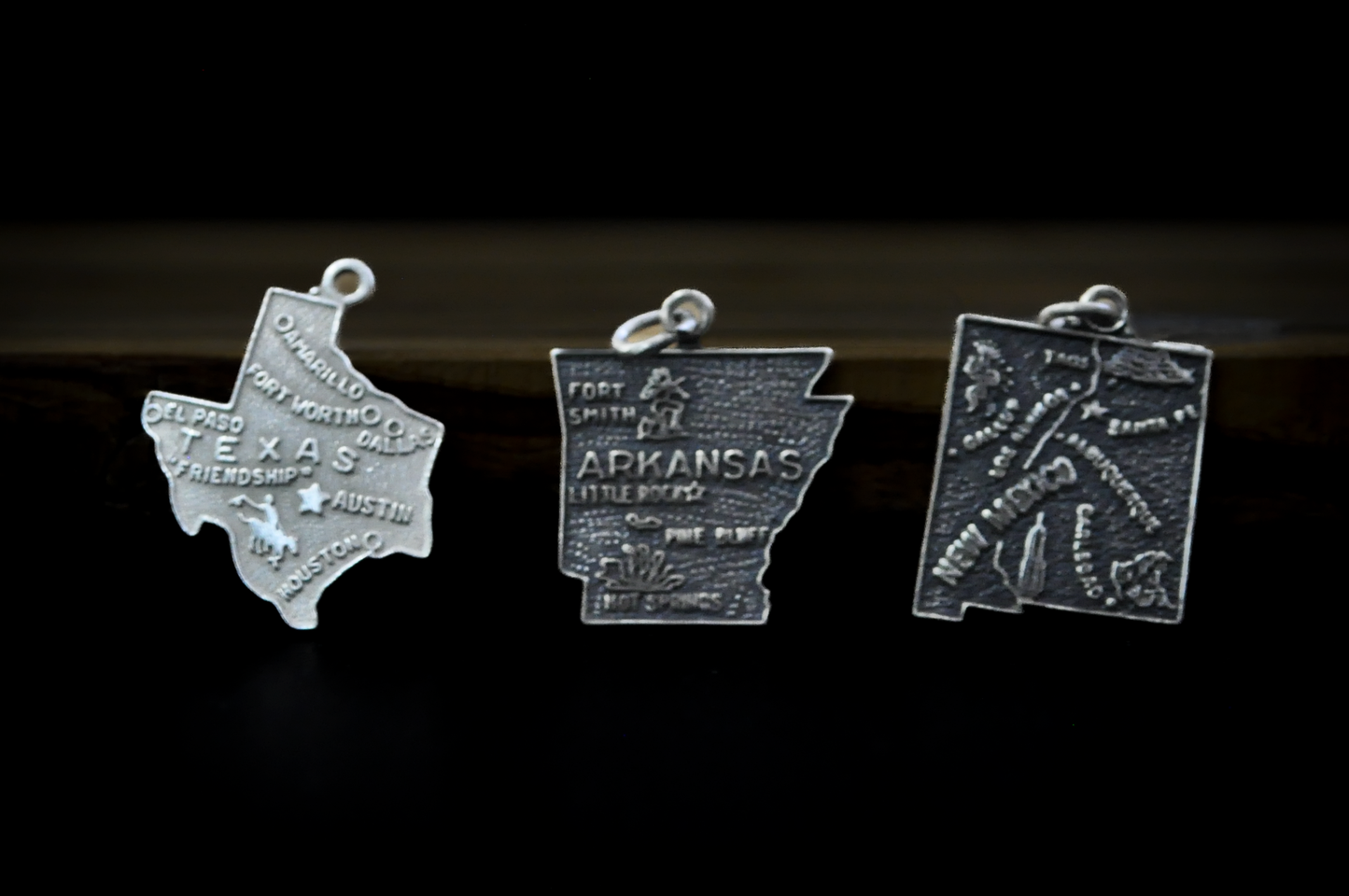 Variety of Sterling Silver State Charms! - Choose by Charm - Stamped and Tested Sterling Silver