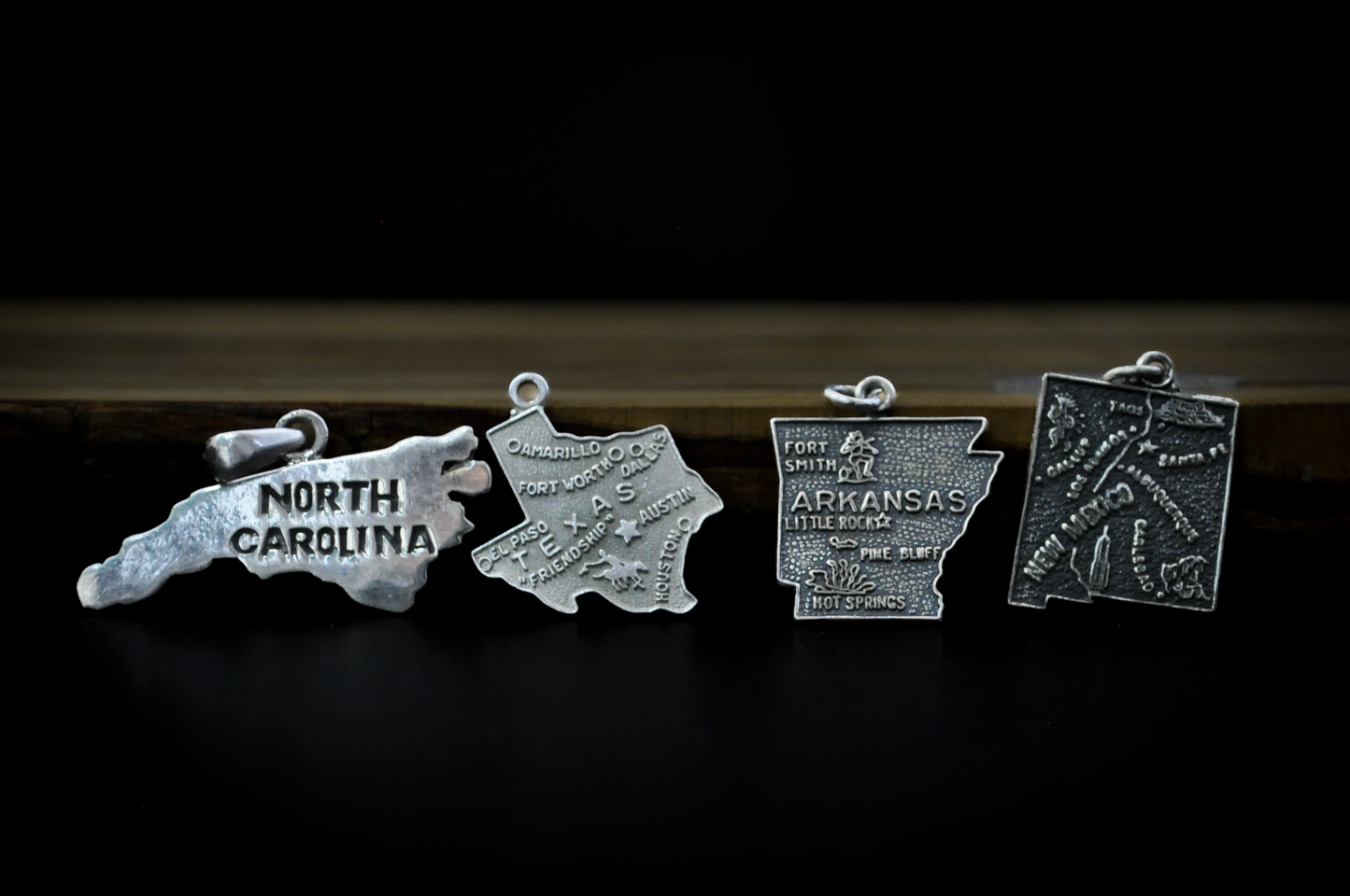 Variety of Sterling Silver State Charms! - Choose by Charm - Stamped and Tested Sterling Silver